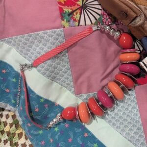 Colorful Beaded Necklace M&S Brand